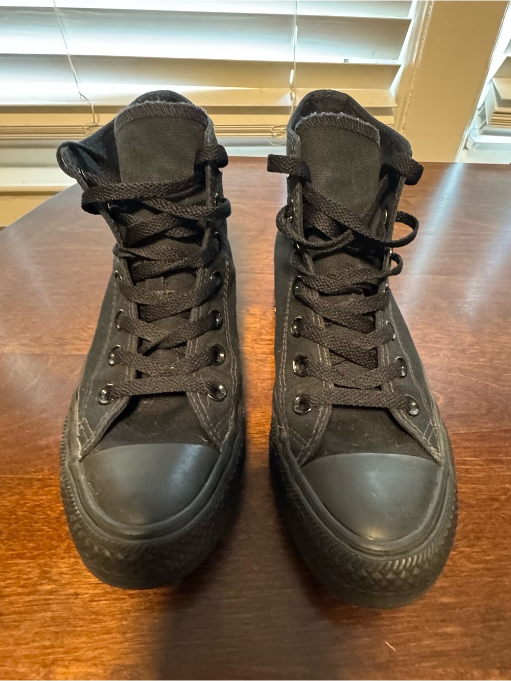 Converse Black High-Top Canvas Sneakers M 4.5 W 6.5